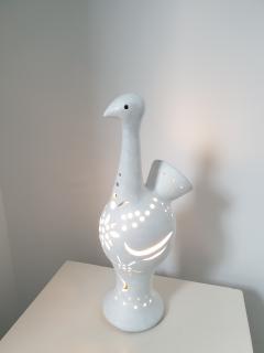 Mid Century french ceramic table lamp  - 3112247