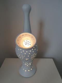 Mid Century french ceramic table lamp  - 3112250