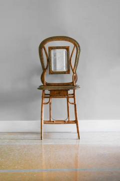 Mid Century rattan dressing table - 3377313