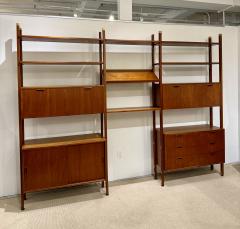 Mid Century wall Unit Denmark 1960s  - 4252995