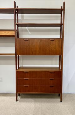 Mid Century wall Unit Denmark 1960s  - 4252996