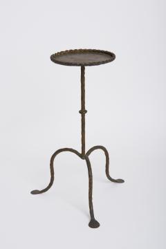 Mid Cetury Wrought Iron Martini Table - 2838251