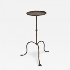 Mid Cetury Wrought Iron Martini Table - 2840890