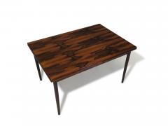 Mid century Brazilian Rosewood Dining Table with Draw Leaves - 3687287