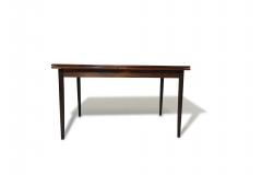 Mid century Brazilian Rosewood Dining Table with Draw Leaves - 3687288