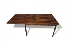 Mid century Brazilian Rosewood Dining Table with Draw Leaves - 3687291