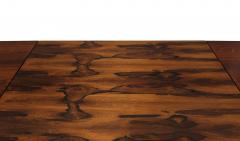 Mid century Brazilian Rosewood Dining Table with Draw Leaves - 3687293
