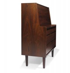 Mid century Danish Brazilian Rosewood Secretary Desk - 3063446