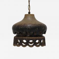 Mid century Danish Ceramic Hanging Pendant Light - 3066728