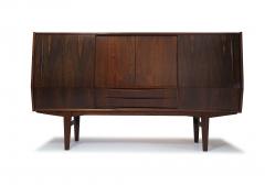 Mid century Danish High Sideboard in Brazilian Rosewood with Center Bar - 3720332