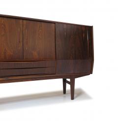 Mid century Danish High Sideboard in Brazilian Rosewood with Center Bar - 3720339