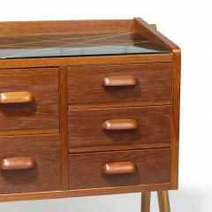 Mid century Danish Sigfred Omann Teak Nightstand Cabinet - 3434810