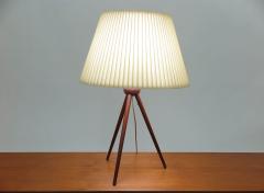 Mid century Danish Teak Tripod Table Lamp - 2982723