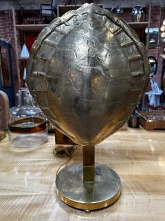 Mid century Italian Fully Brass Shell Table Lamps 1960s - 3028179