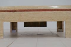 Mid century Italian Marble Coffee Table 1980s - 3145747