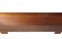 Mid century King Headboard in American Walnut with Integrated Nightstands - 4603708