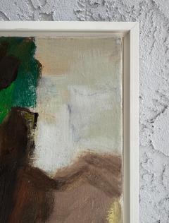 Mid century Modern Abstract Painting In Saturated Hues Newly Framed - 4529953