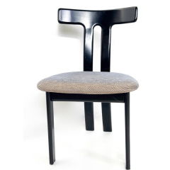 Mid century Modern Set of 6 Chairs in the style of Luigi Vaghi 1960s - 4331168