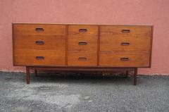 Mid century Nine Drawer Teak Dresser - 1734843