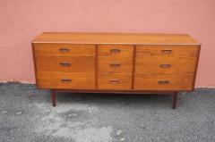 Mid century Nine Drawer Teak Dresser - 1734845