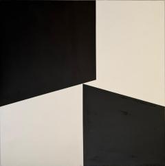 Mid century Raymond MacMahon Abstract Hard Edge Painting - 4585920