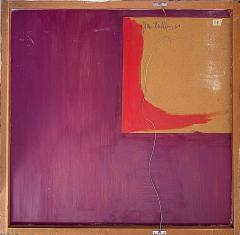 Mid century Raymond MacMahon Abstract Hard Edge Painting - 4585926