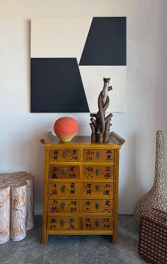 Mid century Raymond MacMahon Abstract Hard Edge Painting - 4585929