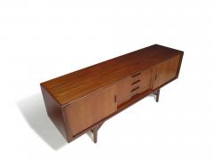 Mid century Scandinavian Low Teak Sideboard Media Credenza - 4125458