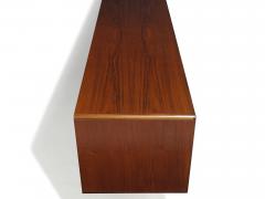Mid century Scandinavian Low Teak Sideboard Media Credenza - 4125460