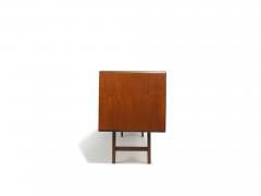 Mid century Scandinavian Low Teak Sideboard Media Credenza - 4125461