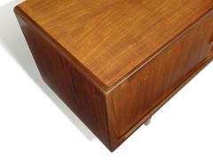Mid century Scandinavian Teak Media Dining Credenza with Bar 68  - 4399805
