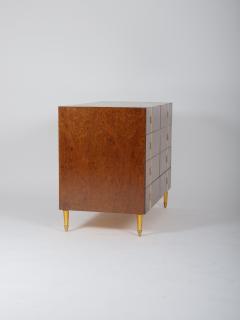Mid century burr dresser Italy c1970 - 4580414