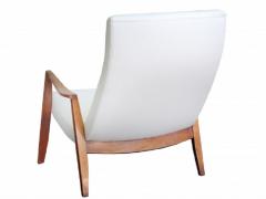 Mid century lounge chair with ottoman - 1248172