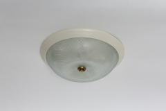 Mid century modern flush mount ceiling light Italy 1960s - 3630398
