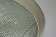Mid century modern flush mount ceiling light Italy 1960s - 3630400