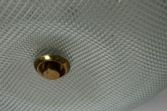 Mid century modern flush mount ceiling light Italy 1960s - 3630402