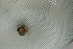 Mid century modern flush mount ceiling light Italy 1960s - 3630405