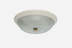 Mid century modern flush mount ceiling light Italy 1960s - 3630409