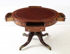 Mid size mahogany drum table - 1853111