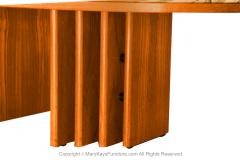 MidCentury Bendixen Marble Teak Coffee Table - 3356371