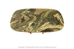 MidCentury Bendixen Marble Teak Coffee Table - 3356377