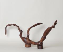 Midcentury Abstract Wood Sculpture - 779593