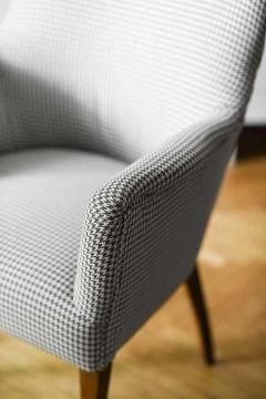 Midcentury Armchairs Reupholstered in Dedar Fabric Set of 2 - 3349590