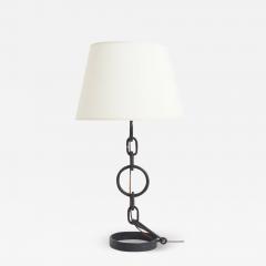 Midcentury Black Chain Table Lamp - 2991177