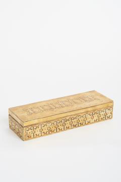 Midcentury Brass Box - 2991881