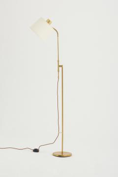 Midcentury Brass Reading Floor Lamp - 2993647
