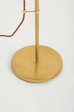 Midcentury Brass Reading Floor Lamp - 2993648