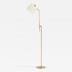 Midcentury Brass Reading Floor Lamp - 2995807