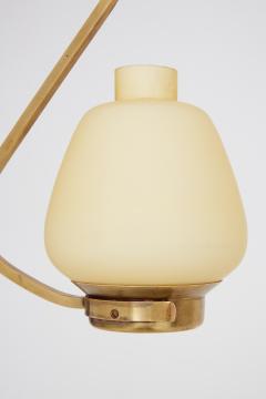 Midcentury Brass and Glass Ceiling Light - 1742355