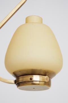 Midcentury Brass and Glass Ceiling Light - 1742357